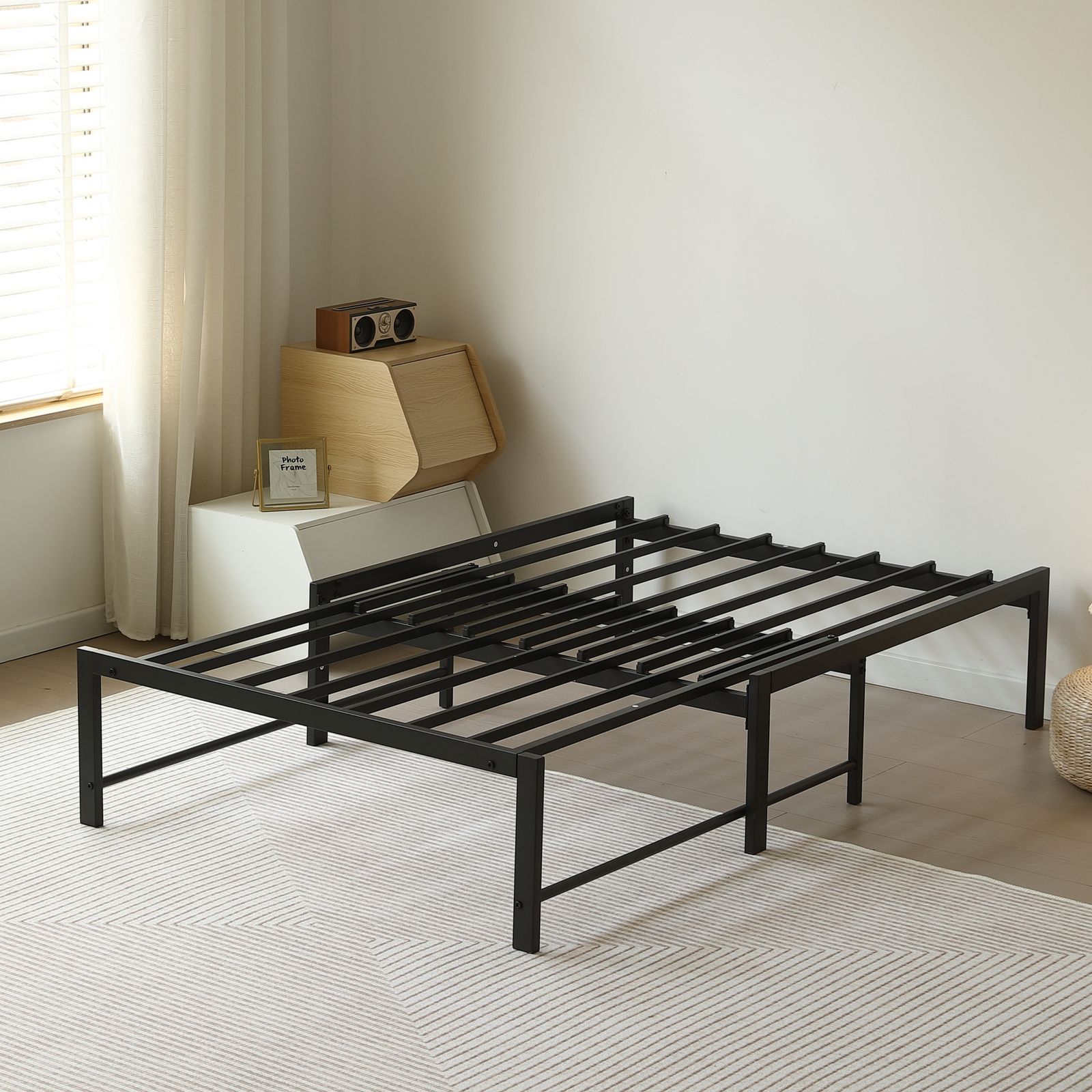 ダークグレーマット付き ディベッド ソファベッド シングル パイプベッド 伸長式ベッド ベッドフレーム 伸縮 下収納 おしゃれ 2 way アイアン 来客用 リビング