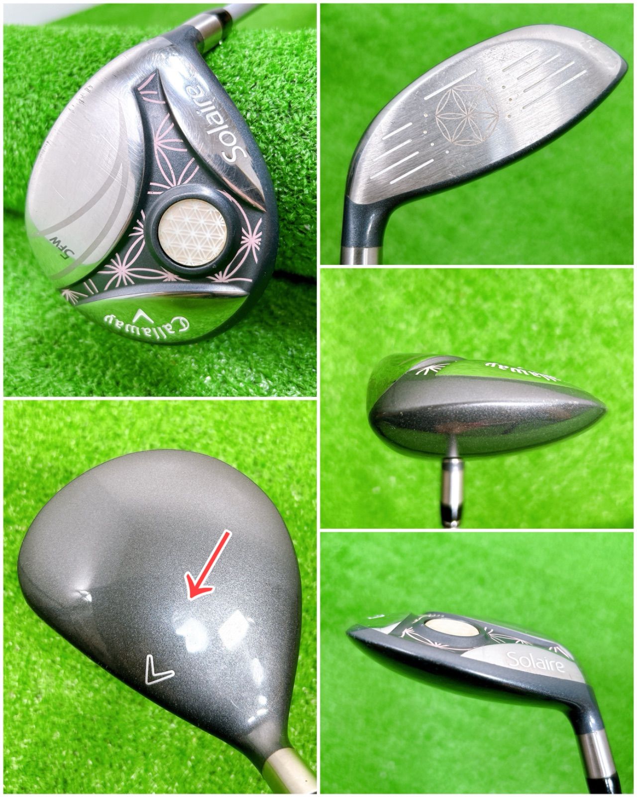 現行 キャロウェイ ソレイユ レディースクラブセット 8本 L 初心者