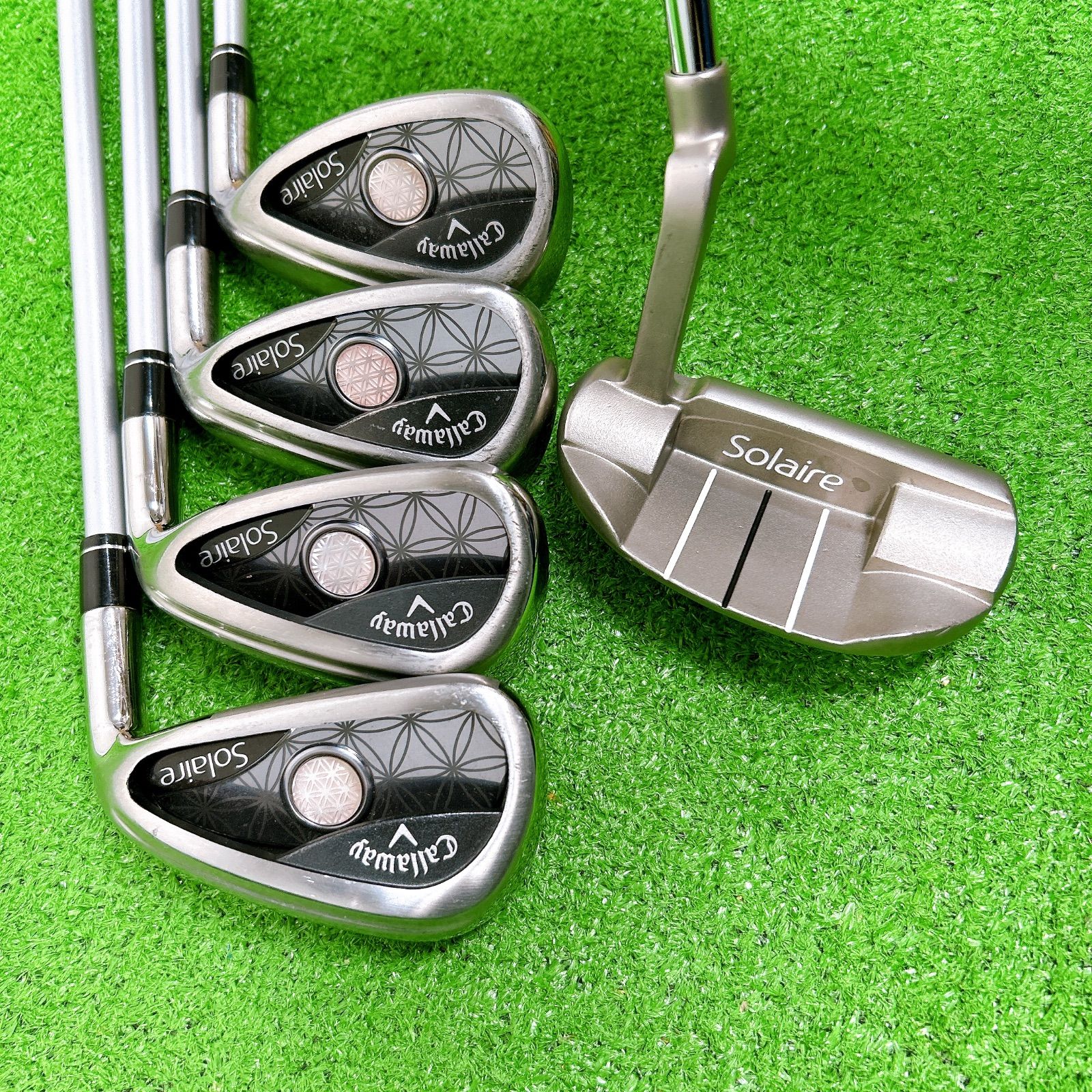 現行 キャロウェイ ソレイユ レディースクラブセット 8本 L 初心者