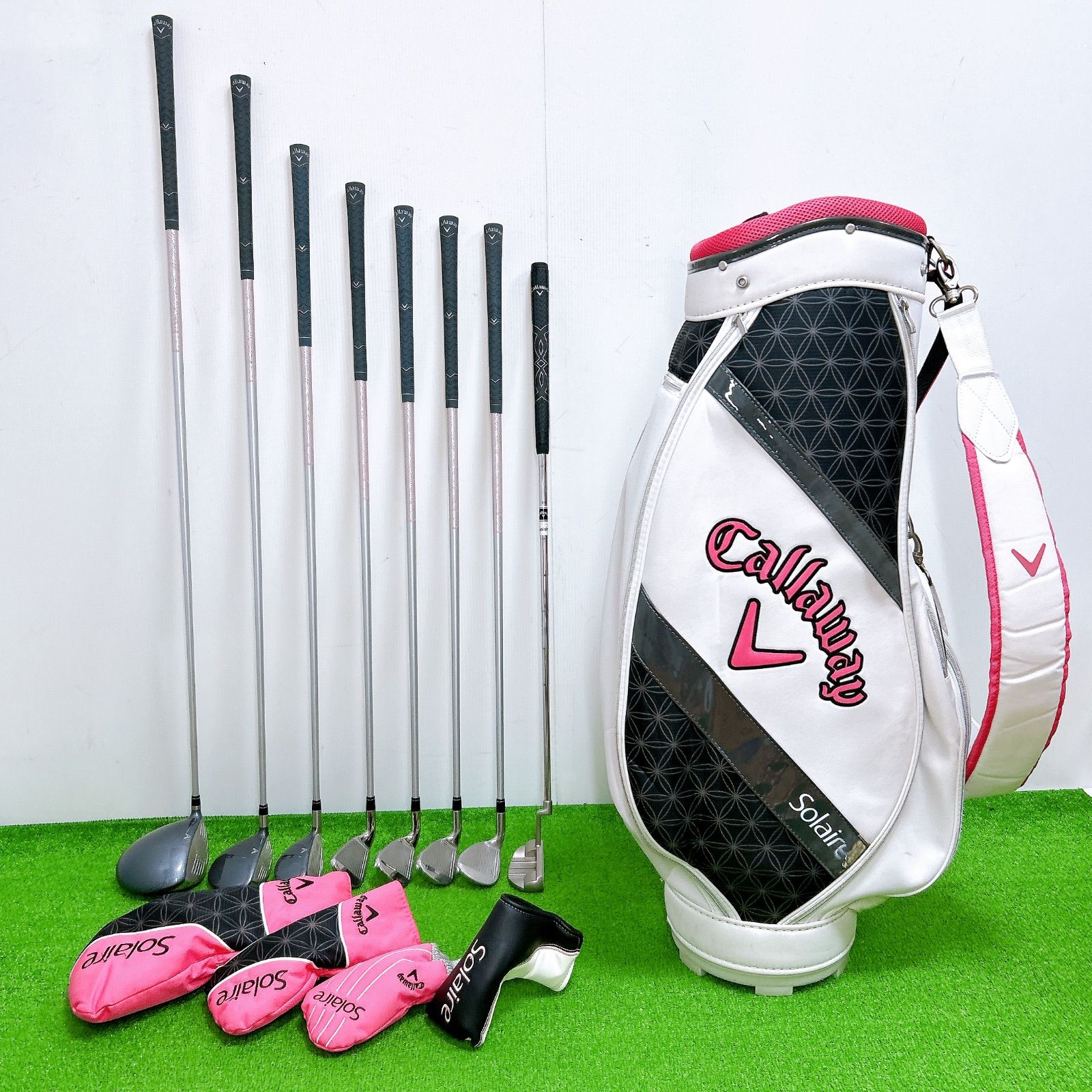 現行 キャロウェイ ソレイユ レディースクラブセット 8本 L 初心者