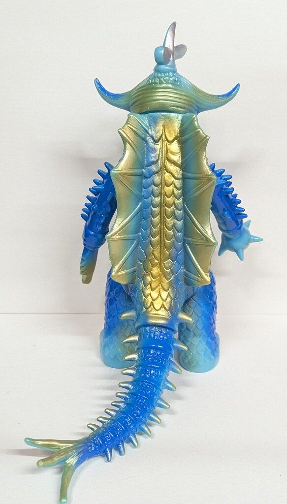 B-CLUB ブルマァク復刻版怪獣シリーズ バラバ(水色成型/緑&青&金