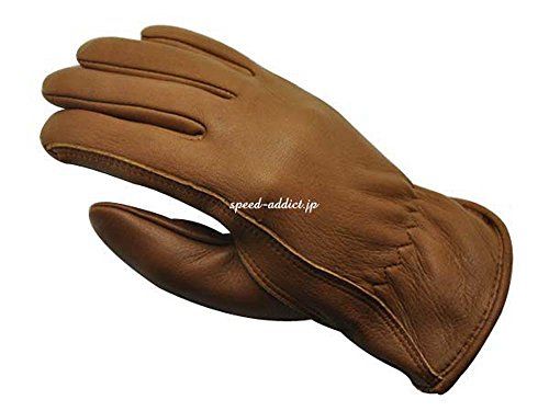 ナパグローブ NAPA GLOVE DEERSKIN CONFORT FIT レザー グローブ BROWN L