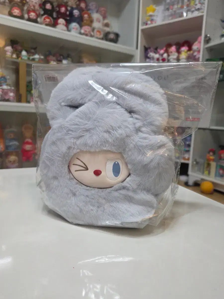 POP MART ラブブ フラワーバッグ ハンドバッグ バッグ ブルー