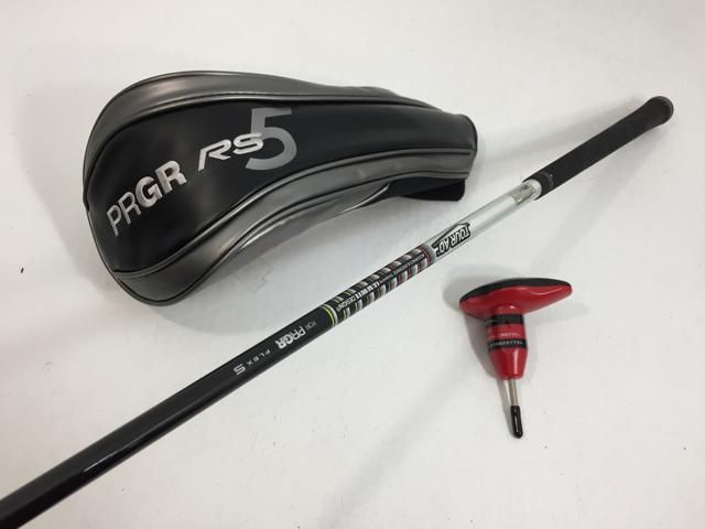 返品OK 【中古ゴルフクラブ】【超美品】プロギア RS5 F ドライバー