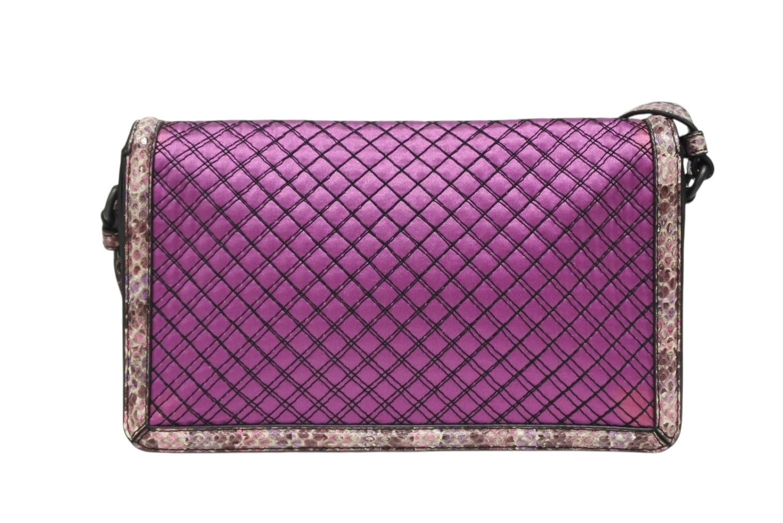 BOTTEGA VENETA ボッテガヴェネタ ショルダーバッグ レザー パイソン 