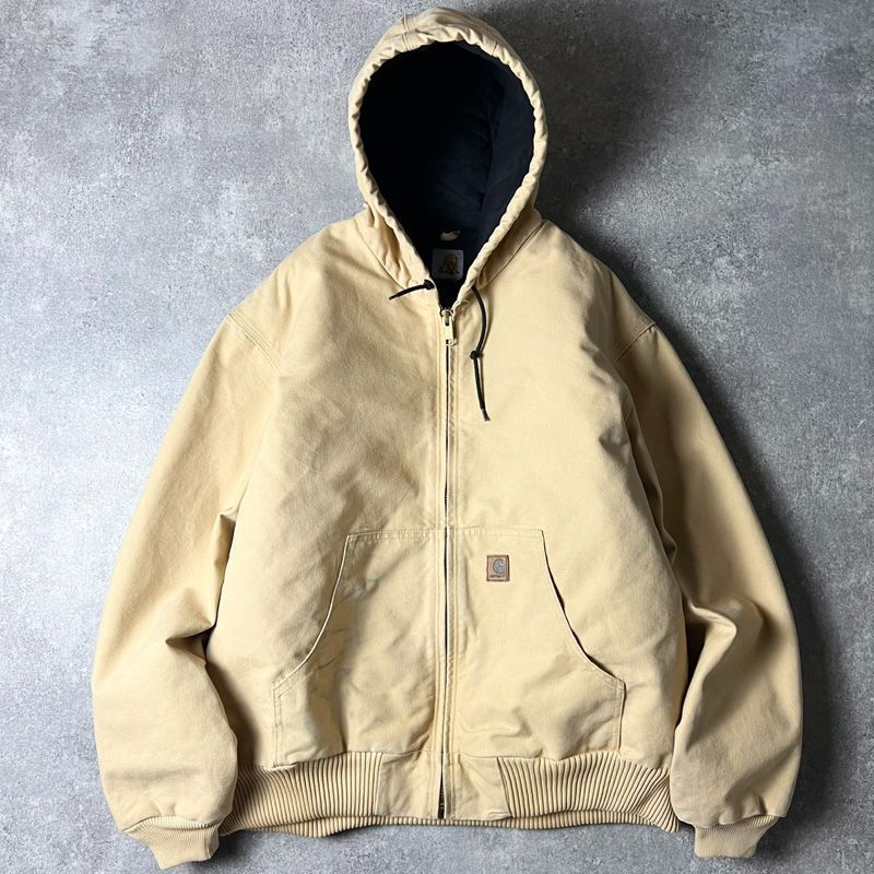 90s Carhartt 中綿 キルティング ライナー ダック アクティブ