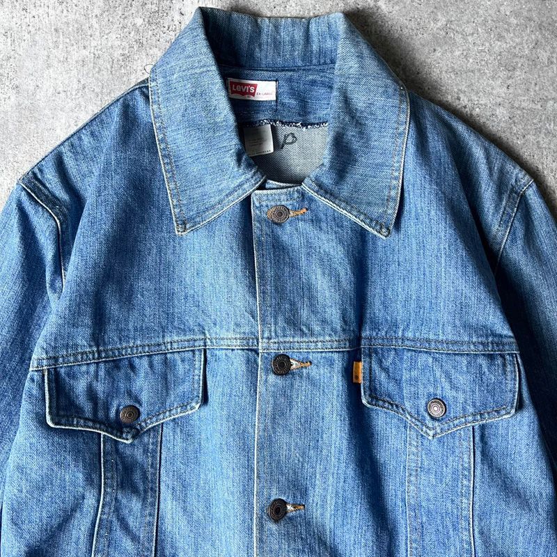 70s USA製 Levis 70671 0213 デニム ブッシュ ジャケット XL / 70年代