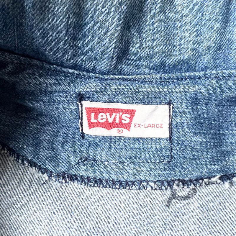 70s USA製 Levis 70671 0213 デニム ブッシュ ジャケット XL / 70年代