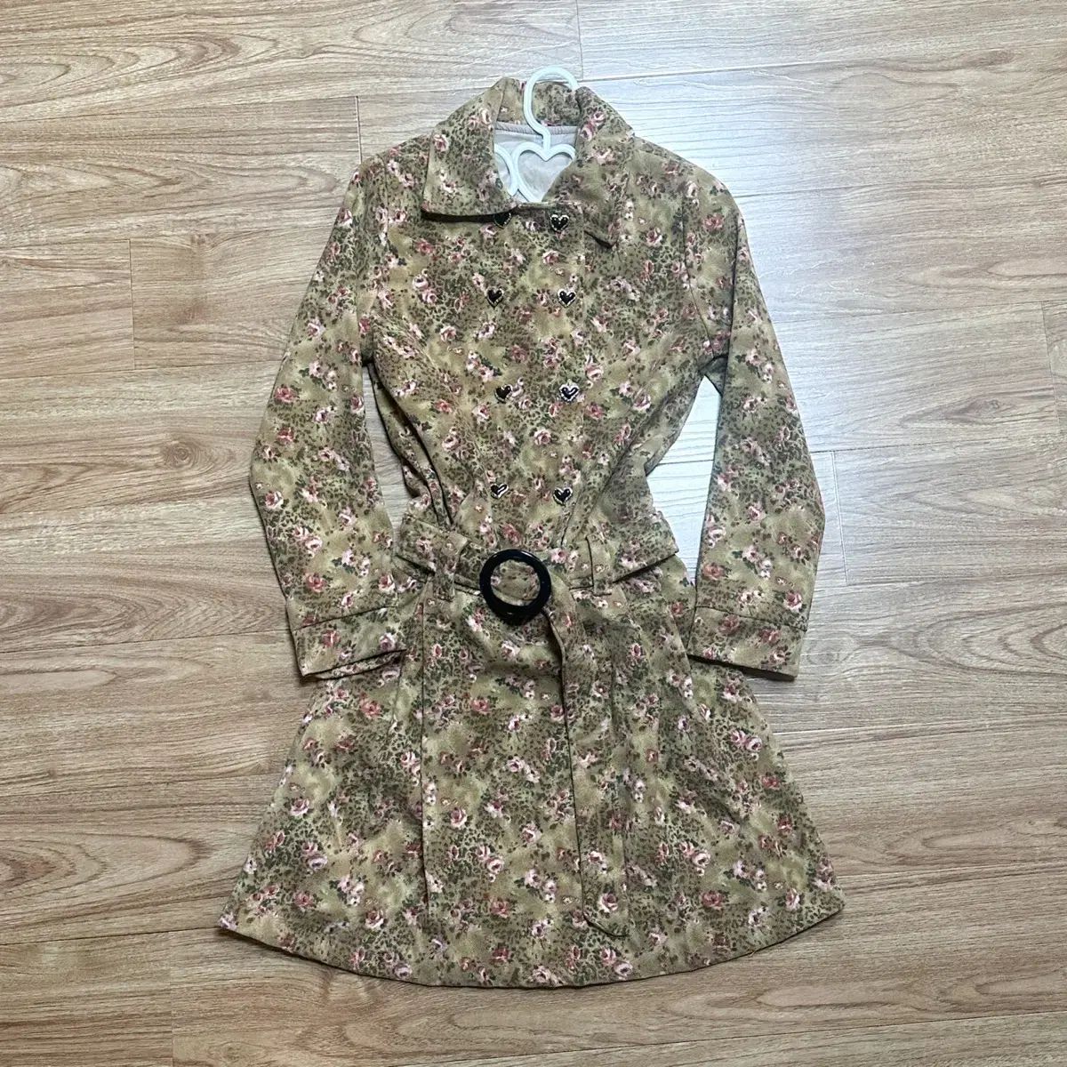 ヴィンテージいちごチョコ ブラウン ベルト ONE PIECE 姫ギャル ロガール ラテ リズリサ風