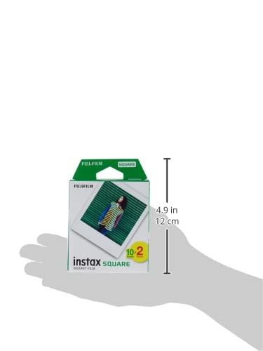 instax 富士フイルム(FUJIFILM) スクエアフォーマットフィルム 20枚入 instax SQUARE INSTAX SQUARE WW 2 