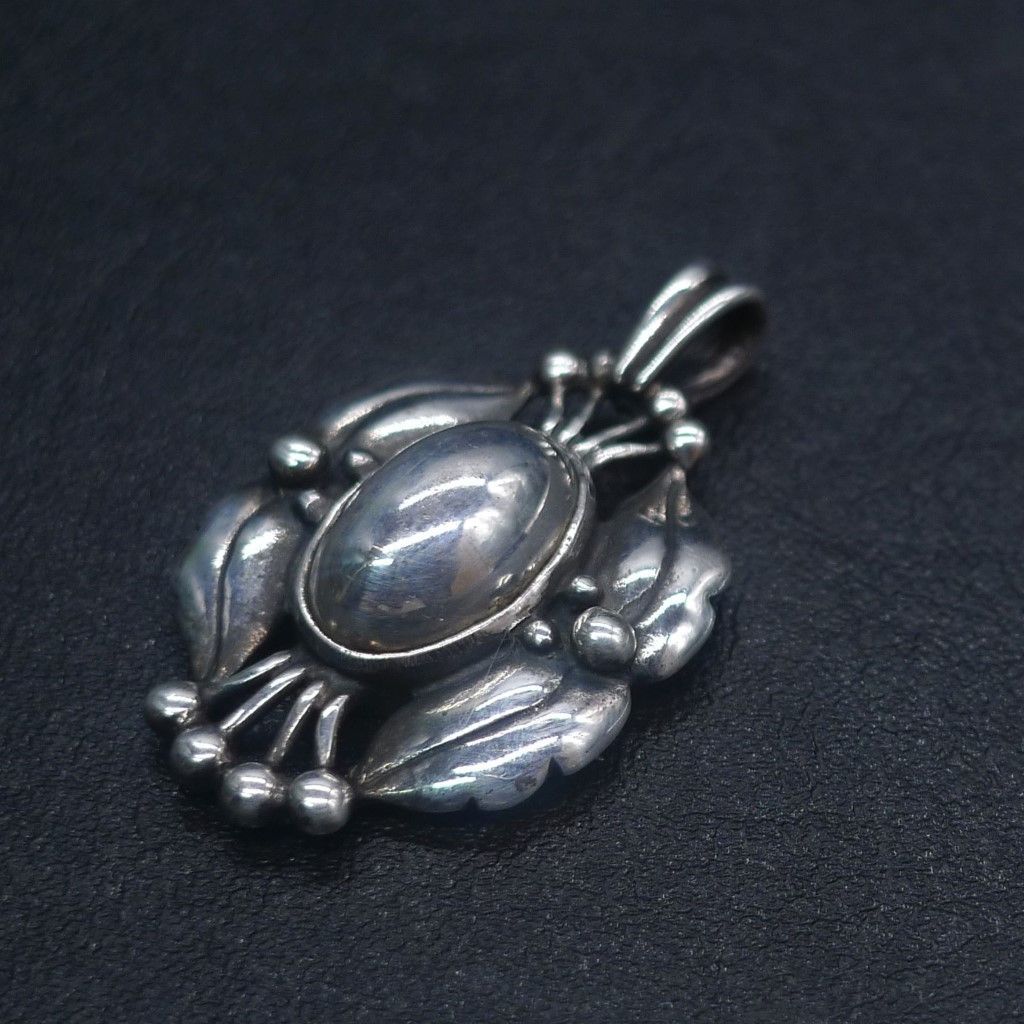 A◆  ジョージジェンセン　925シルバーペンダントトップ 廃盤品 2000年 限定 ジョージ ジェンセン SV925 ペンダント トップ