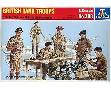 メルカリ1〜35巻 中古】プラモデル 1/35 イギリス連邦軍戦車兵(6体セット) [308] - メルカリ