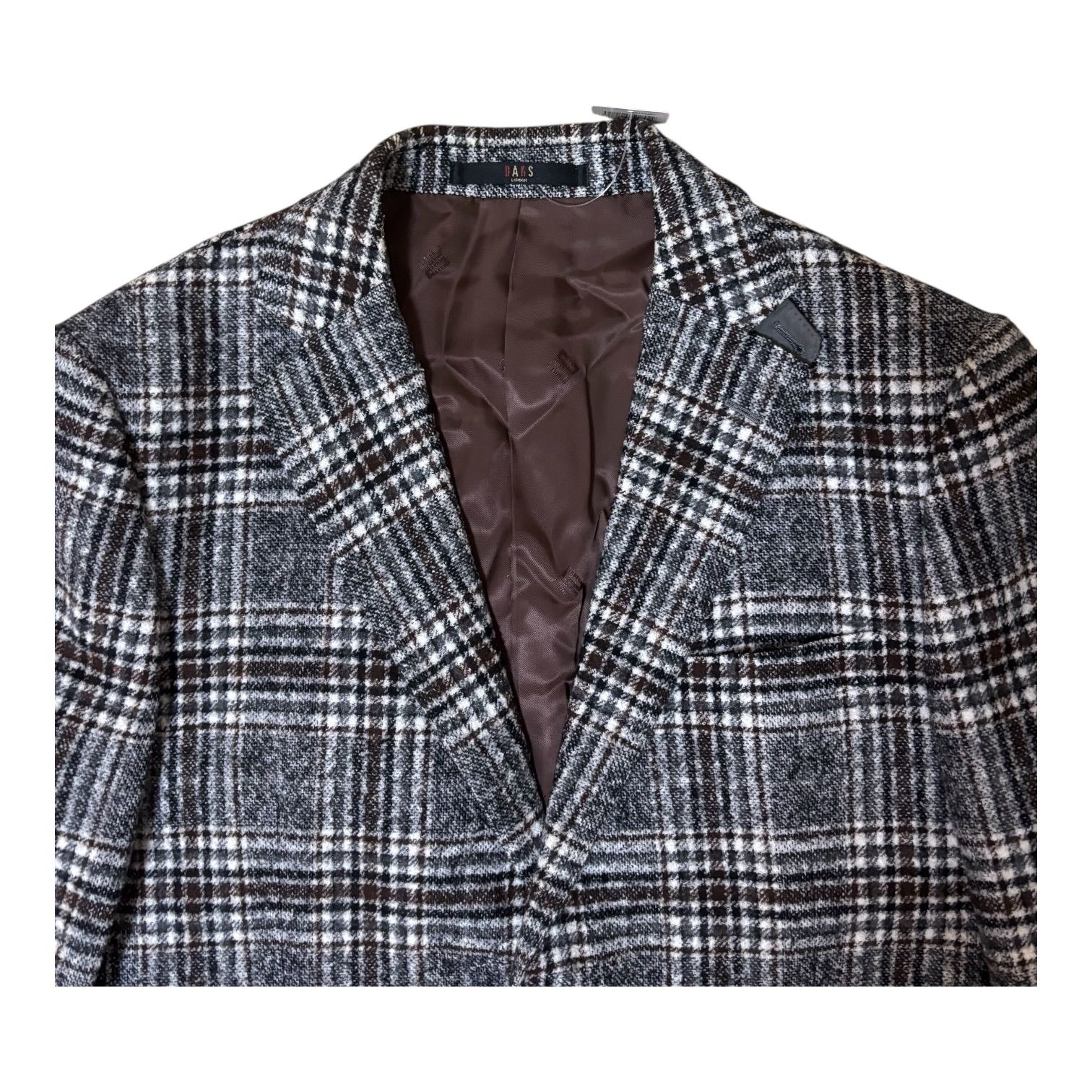 ZK36 DAKS LONDON ダックス テーラードジャケット チェック柄 ベビー