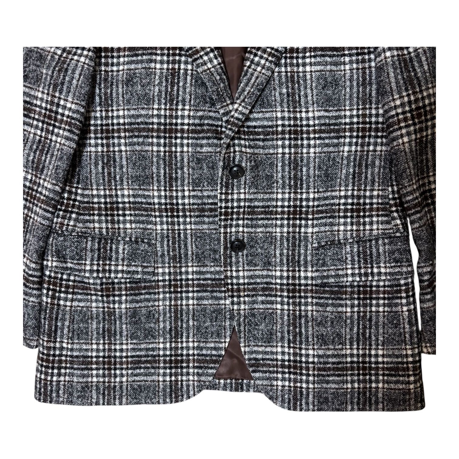 ZK36 DAKS LONDON ダックス テーラードジャケット チェック柄 ベビー