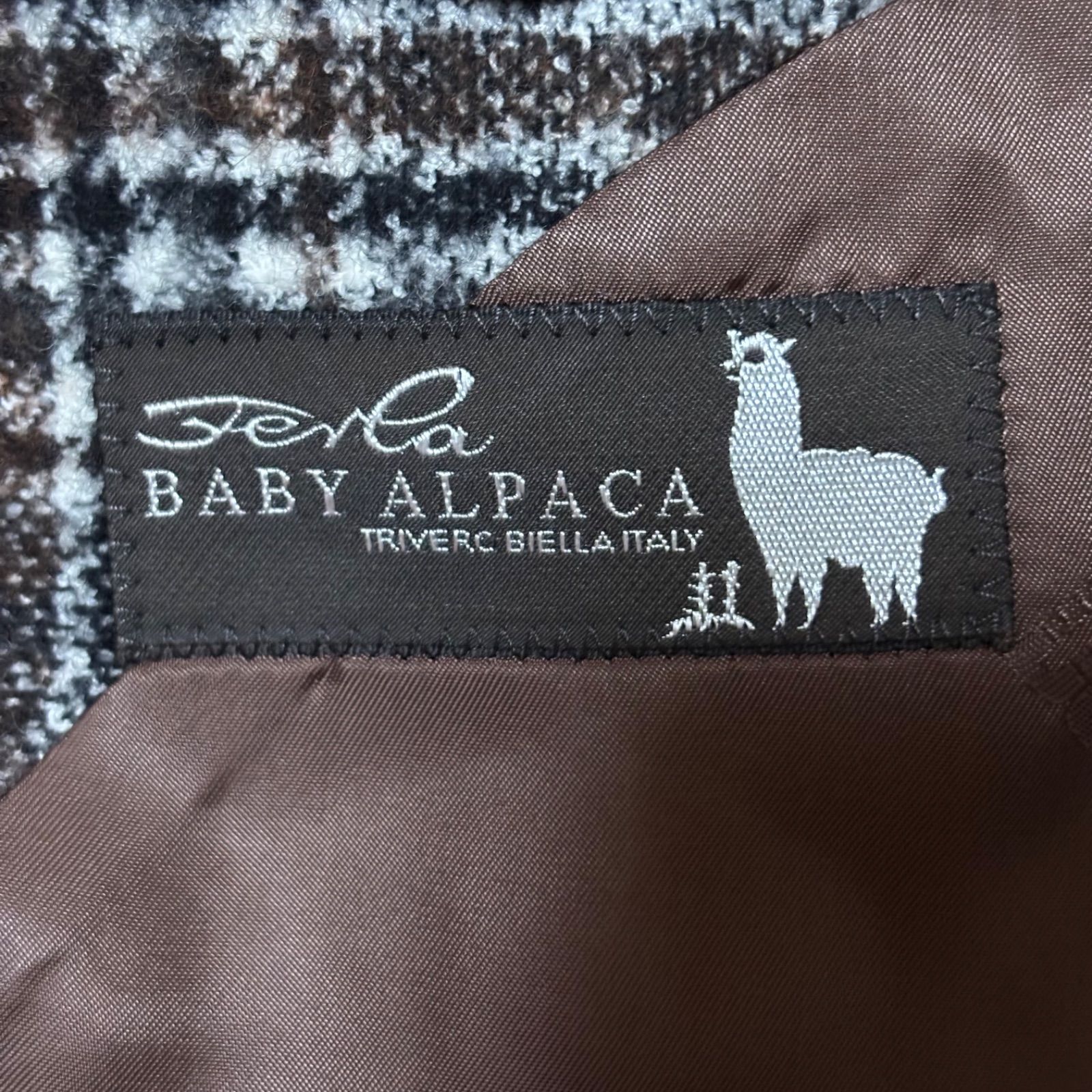 ZK36 DAKS LONDON ダックス テーラードジャケット チェック柄 ベビー