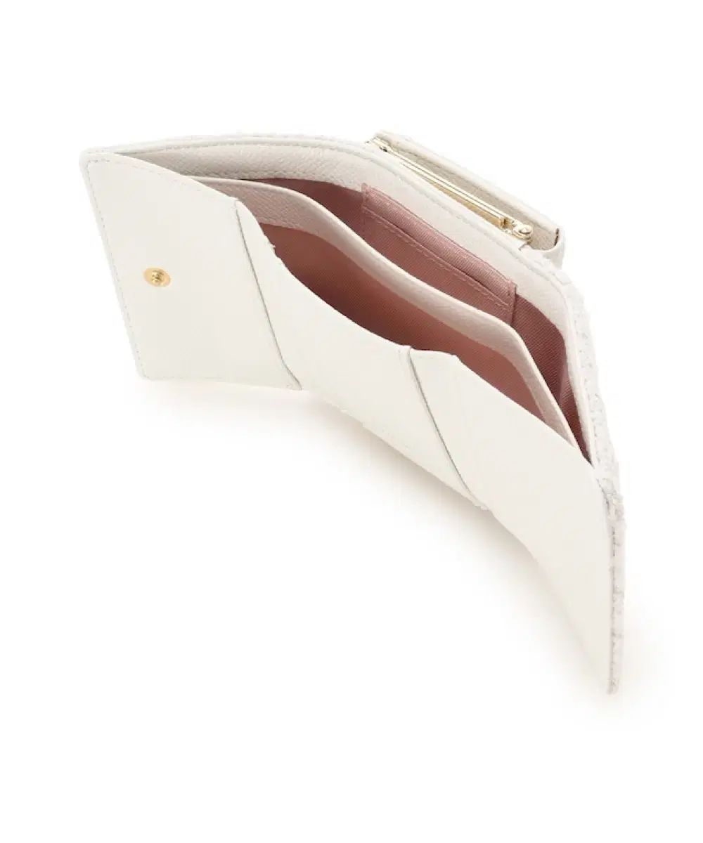 ツイード 二つ折り財布