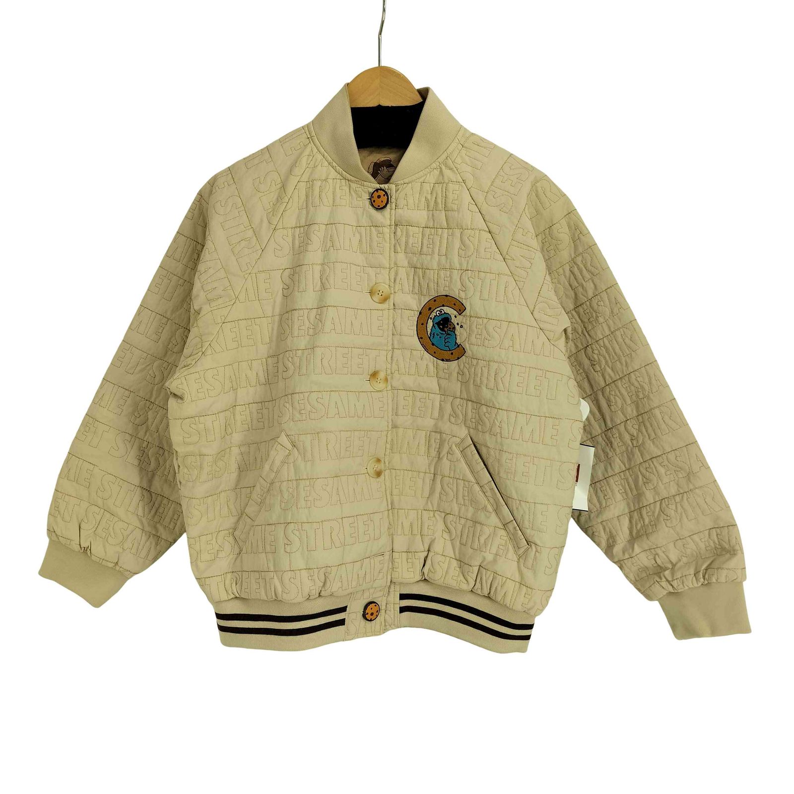 イアパピヨネ ear PAPILLONNER リバーシブル キルティング ブルゾン レディース 表記無