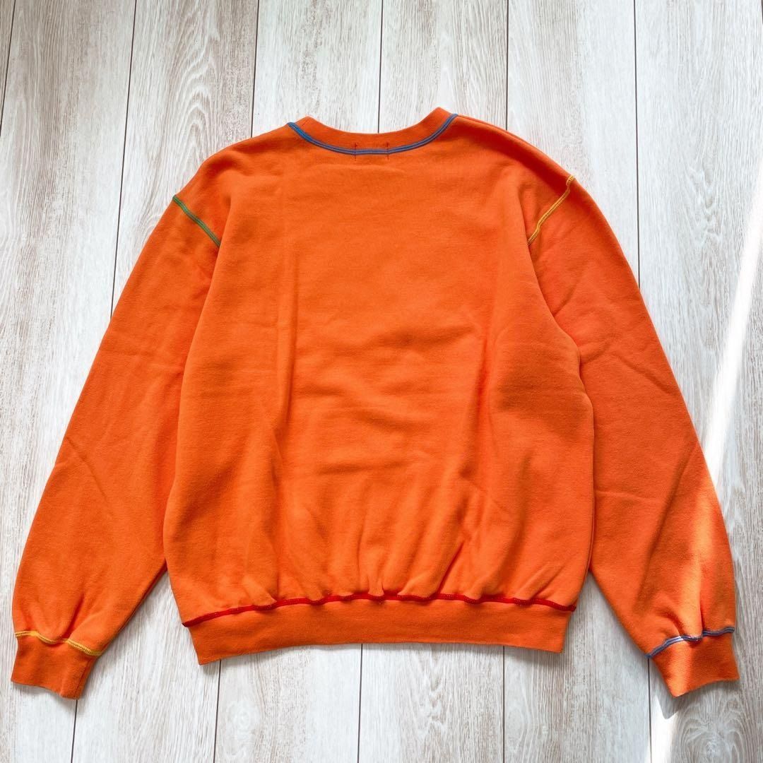 90s 00s MIKI HOUSE オールド ミキハウス オレンジ スウェット 