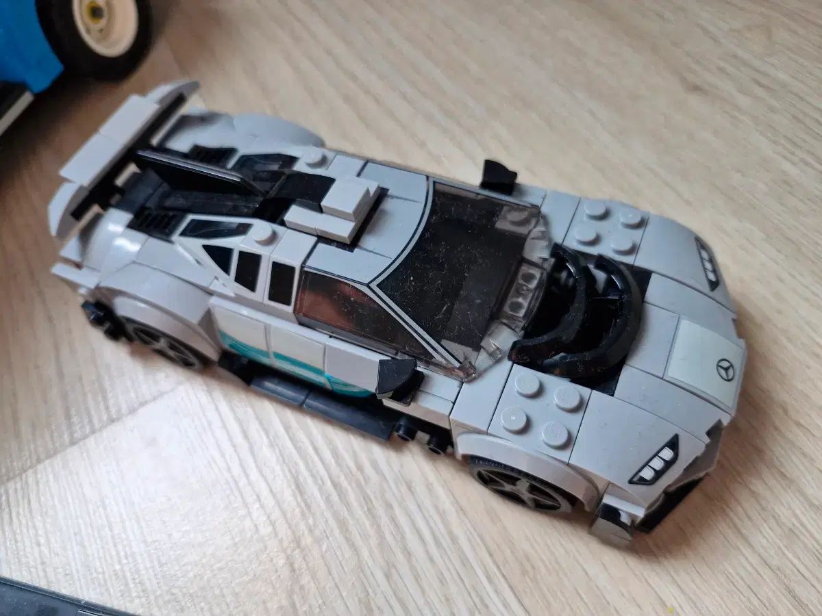 LEGOブロック自動車バルク説明書ありません