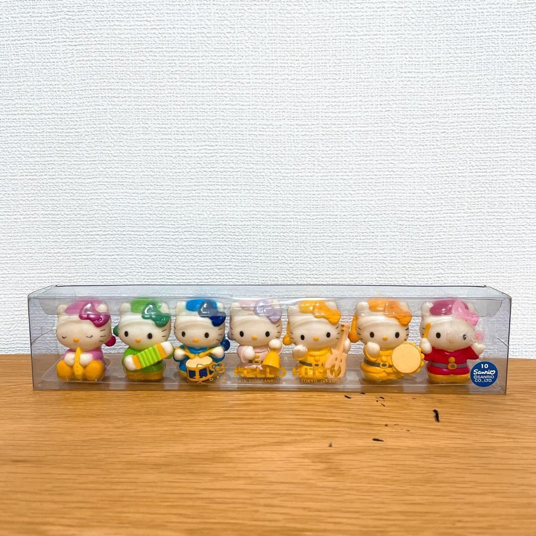 未開封 Sanrio Hello Kitty ハローキティ 音楽隊ソフビ 2003年 平成