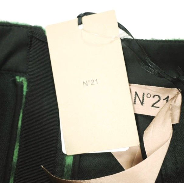 新品 N°21 ヌメロヴェントゥーノ 22AW ヴィシーチェックシャギー