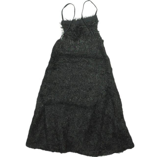 TAN タン 23 AW 日本製 LIKE DRESS メタリックライクドレス Free GROSS BLACK キャミソール ワンピース トップス g 23080