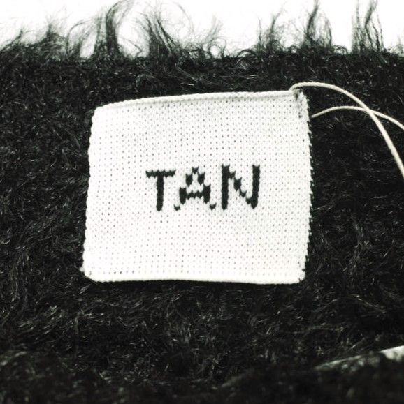TAN タン 23AW 日本製 LLIC LIKE DRESS メタリックライクドレス TN23FW022 Free GROSS BLACK キャミソール ワンピース トップス【新古品】【中古】【TAN】 新品 TAN タン 23AW 日本製 LLIC LIKE DRESS メタリックライクドレス