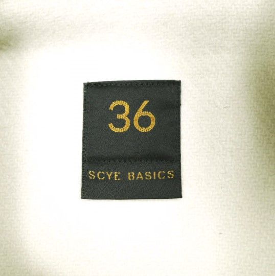 SCYE BASICS サイベーシックス 日本製 ウールメルトン ダッフルコート
