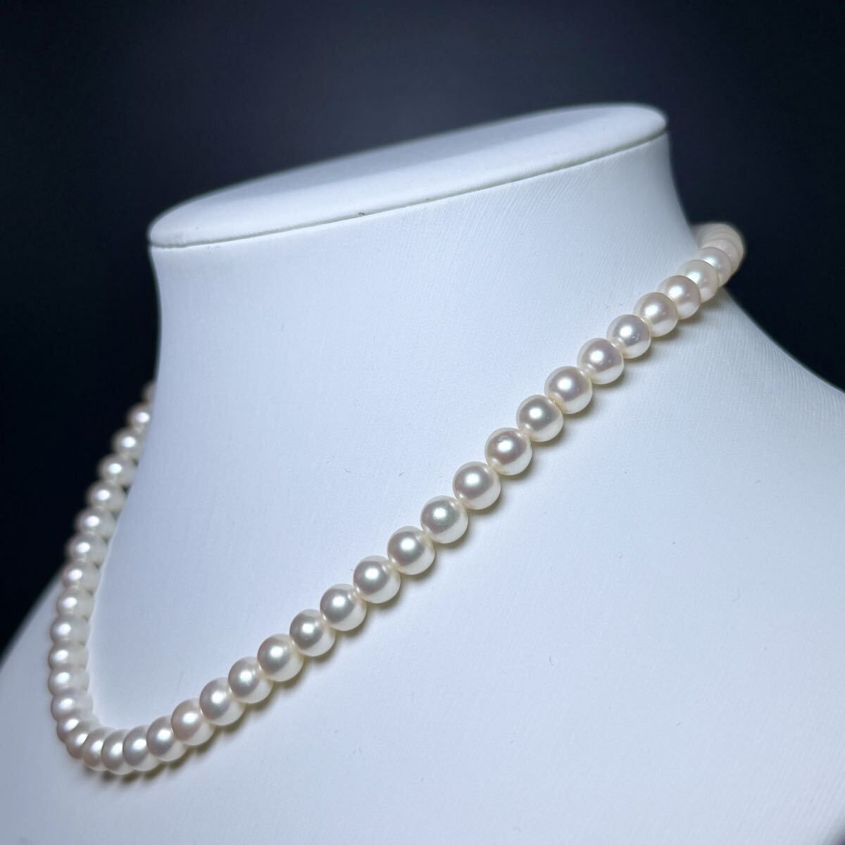 美品✨田崎真珠　TASAKI タサキ アコヤパール　ネックレス TASAKI（タサキ） タサキ【田崎真珠】パールネックレス7.0-7.5mm