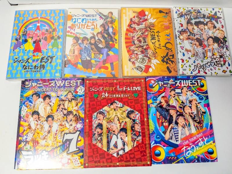WEST. ライブDVD 14点セット まとめ売り なにわ侍 ハローTOKYO