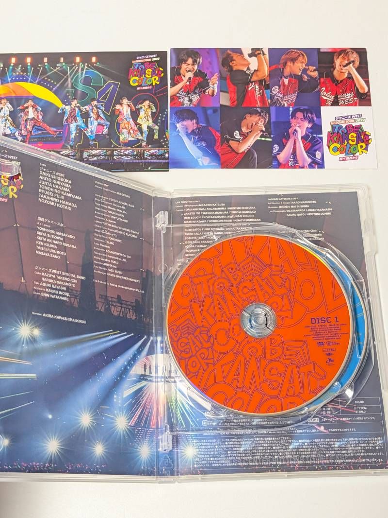 WEST. ライブDVD 14点セット まとめ売り なにわ侍 ハローTOKYO