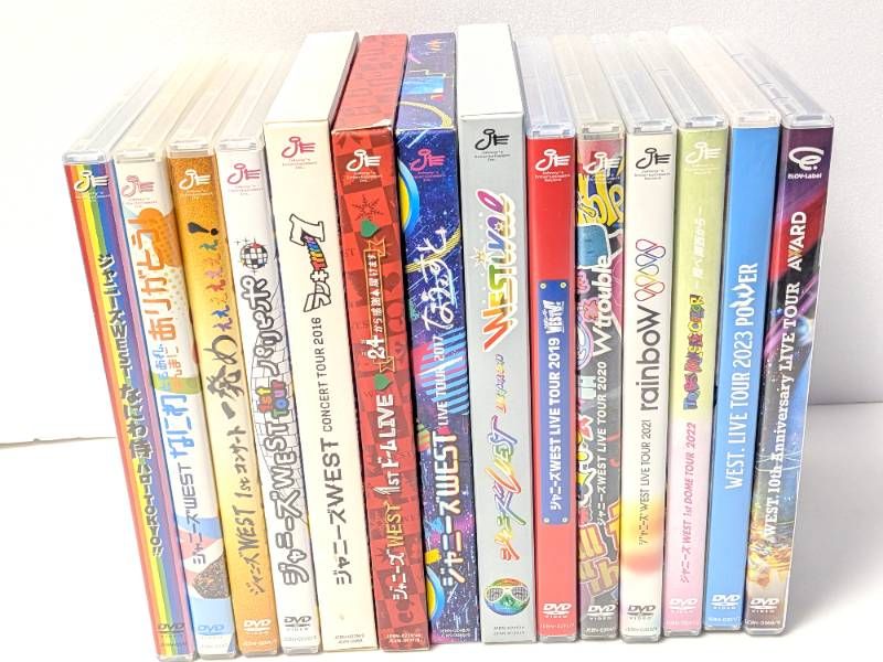 WEST. LIVE DVD まとめセット WEST. ライブDVD 14点セット まとめ売り なにわ侍 ハローTOKYO