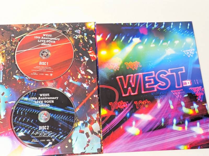 WEST. ライブBlu-ray 初回盤 7本セット まとめ売り Wtrouble～DOME