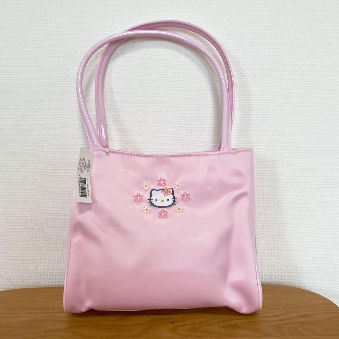 サンリオ 平成レトロ ハローキティ フォーマル 手さげバッグ 1997年 未使用タグ付】Sanrio Hello Kitty サンリオ ハローキティ