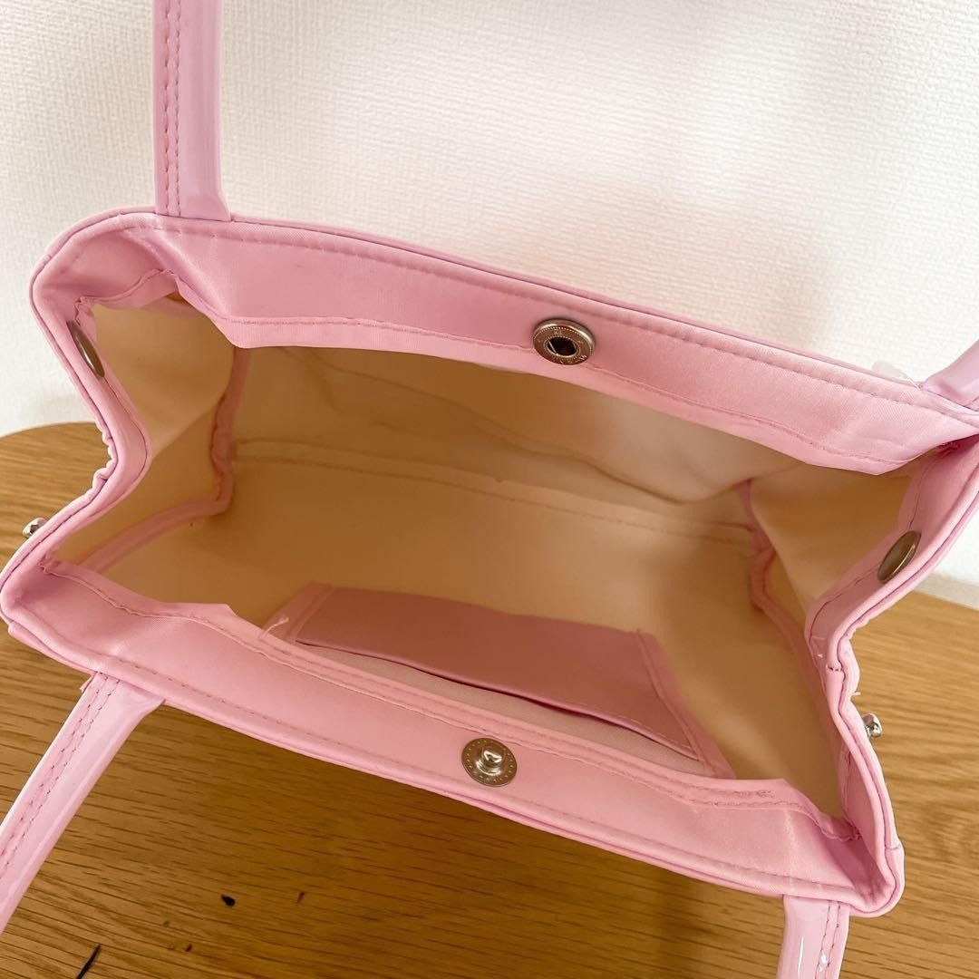 未使用タグ付き　Sanrio Hello Kitty ピンク ハンドバッグ 未使用タグ付】Sanrio Hello Kitty サンリオ ハローキティ