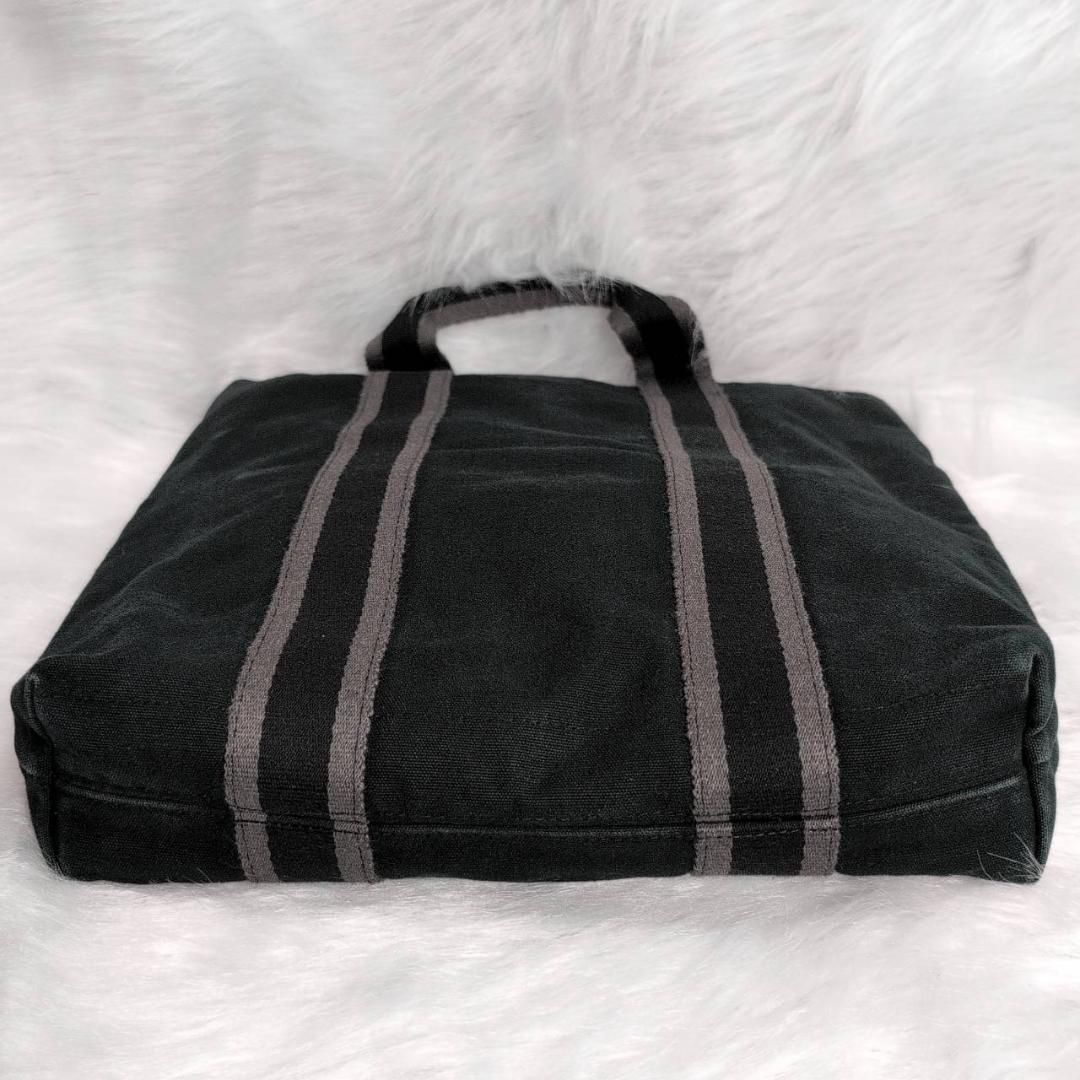 美品】 HERMES フールトゥ カバス トートバッグ ブラック ハンドバッグ 