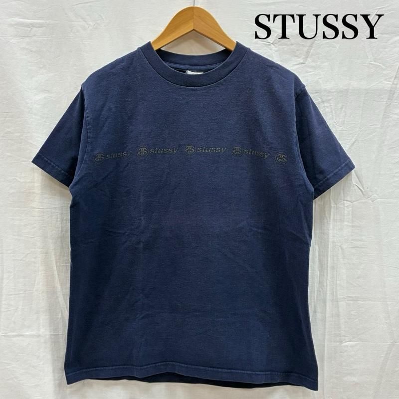 ステューシー 00s オールド 銀タグ USA製 SSリンク Tシャツ フェード