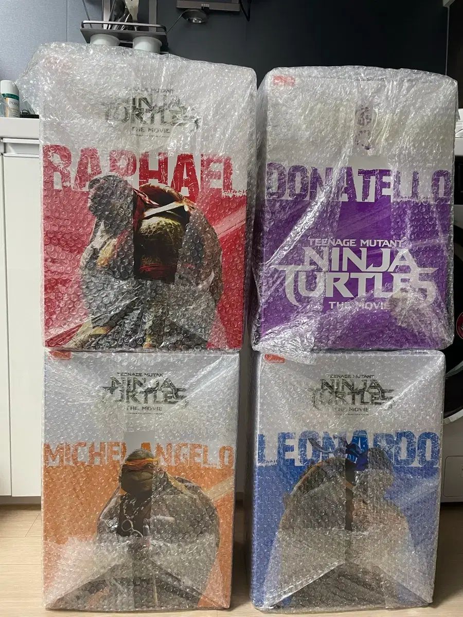 threezero 忍者タートルズ 4種