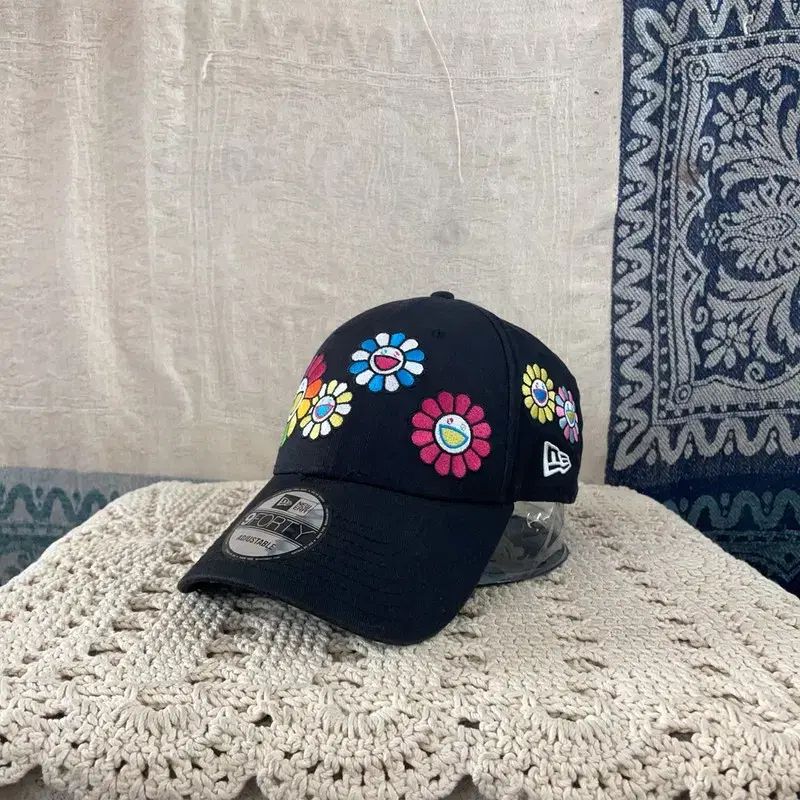 F ERA x 村上隆 お花オールオーバボールキャップ ベースボールキャップ