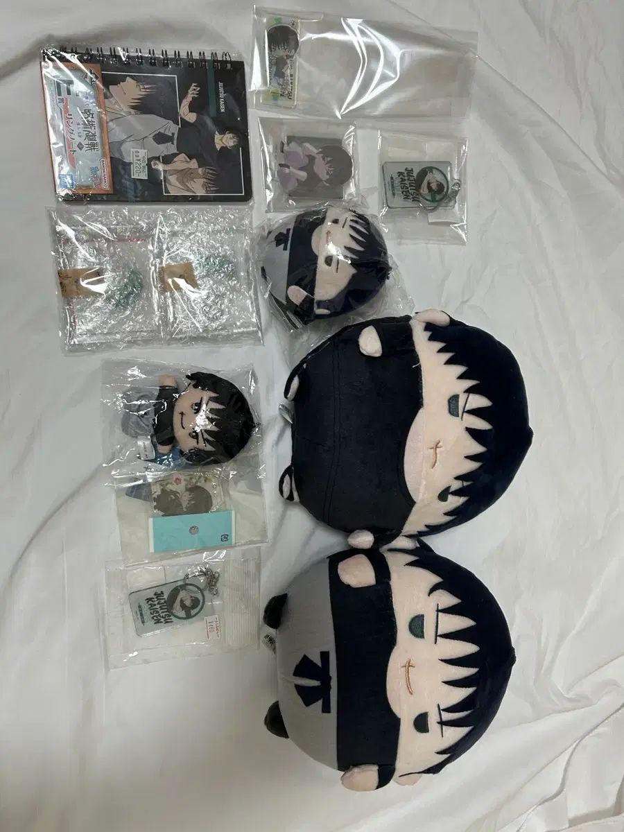 呪術廻戦 伏黒 ふしぐろ 甚爾 ふわアクリル ぬい 等 セット