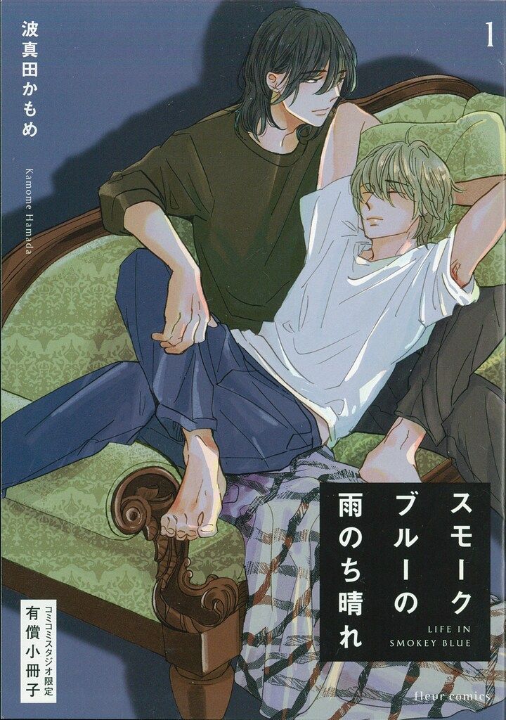 スモークブルーの雨のち晴れ 1～7 コミコミ他特典セット 小冊子 波真田かもめ KADOKAWA 有償特典/フルールコミックス 波真田かもめ スモークブルーの