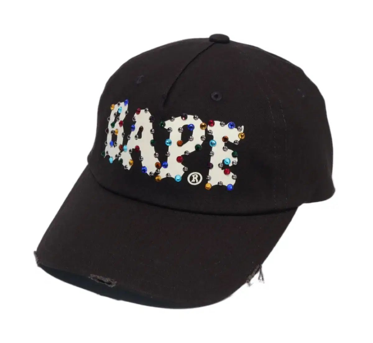 BAPE ベイプ カラー ストーン ベースボールキャップ ブラック