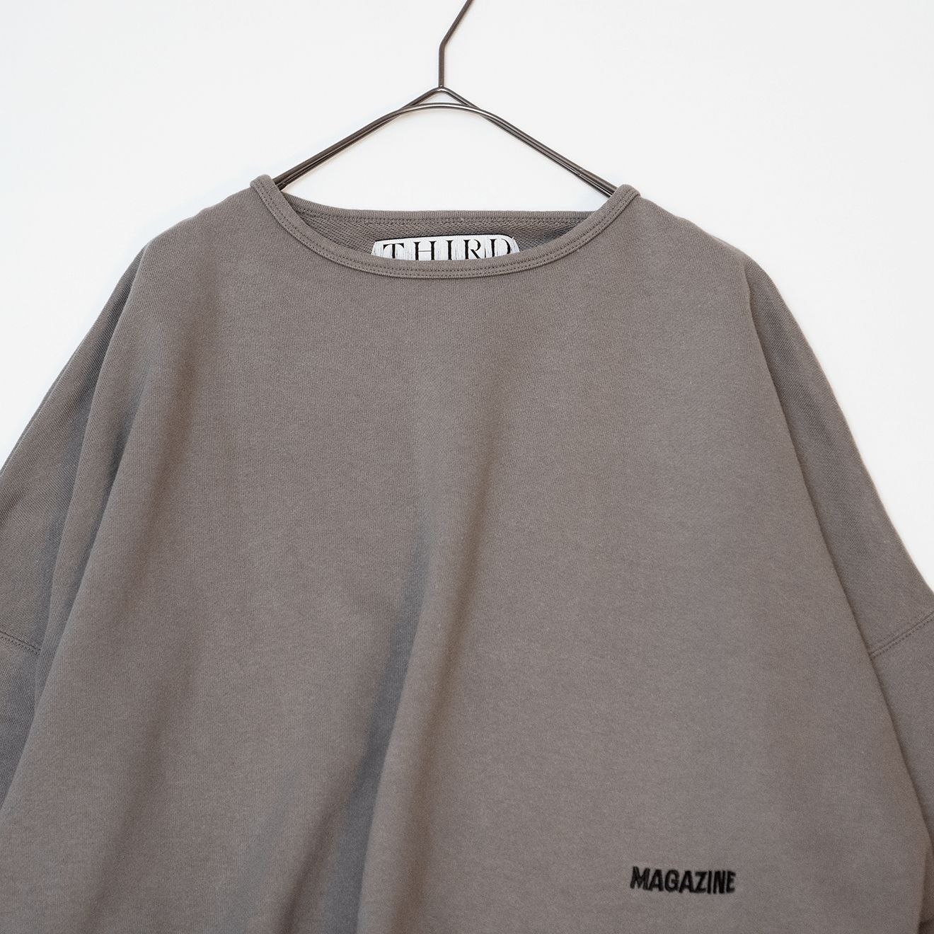 THIRD MAGAZINE サードマガジン ロゴ入りスウェット プルオーバー