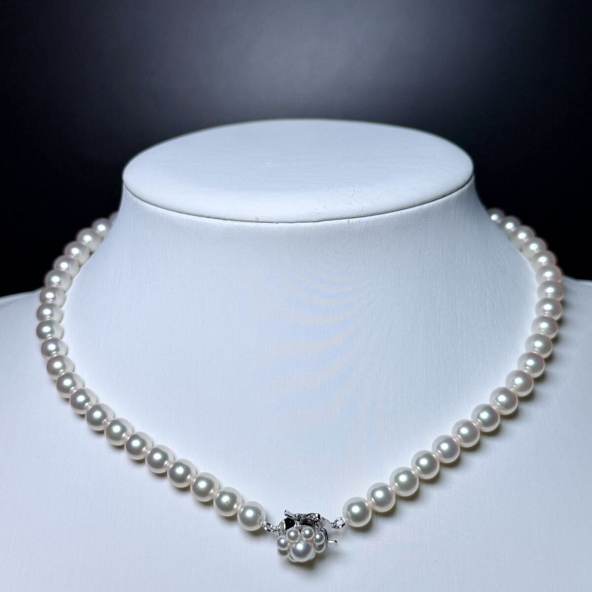 TASAKI/タサキ アコヤパール ネックレス ホワイト系 6.47〜6.91㎜ 41