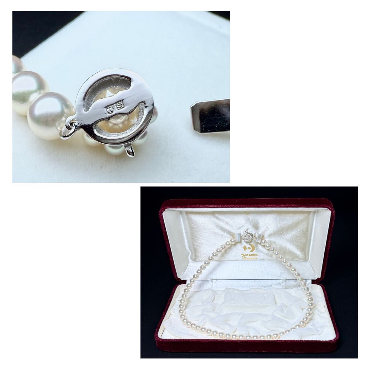 TASAKI/タサキ アコヤパール ネックレス ホワイト系 6.47〜6.91㎜ 41