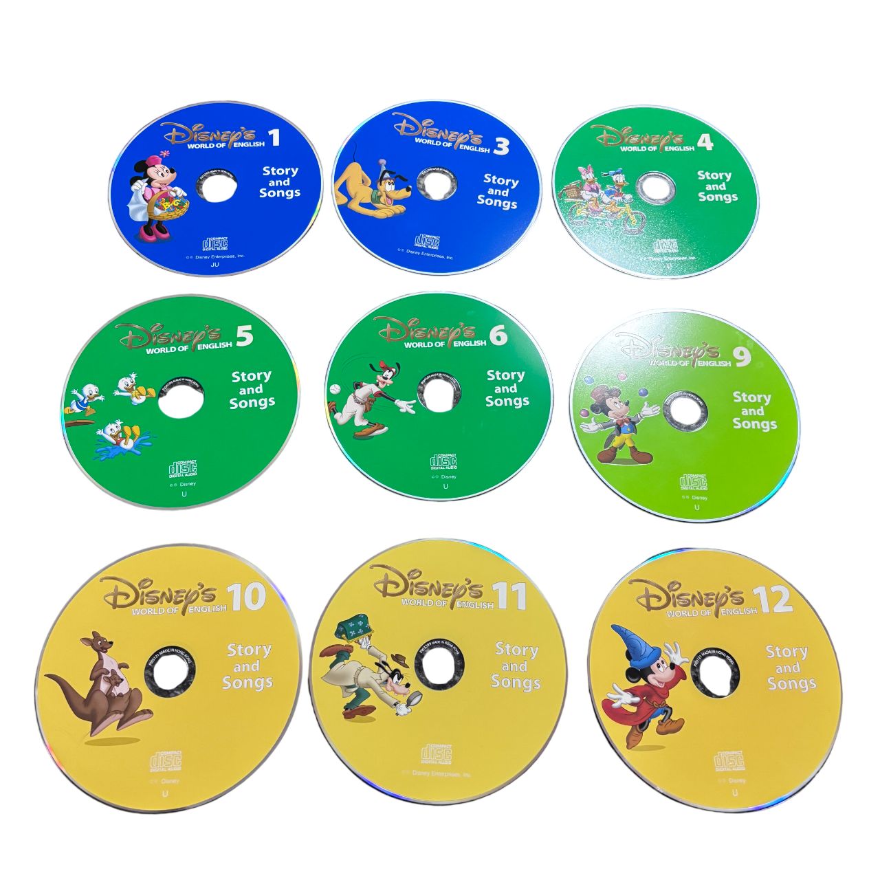 ディズニー英語システム　story and songs メインプログラム　CD ストーリーアンドソングスCD Story and Songs メインプログラム DWE