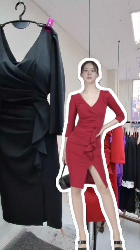 キャバドレス セクシーワンピース ミディ 77