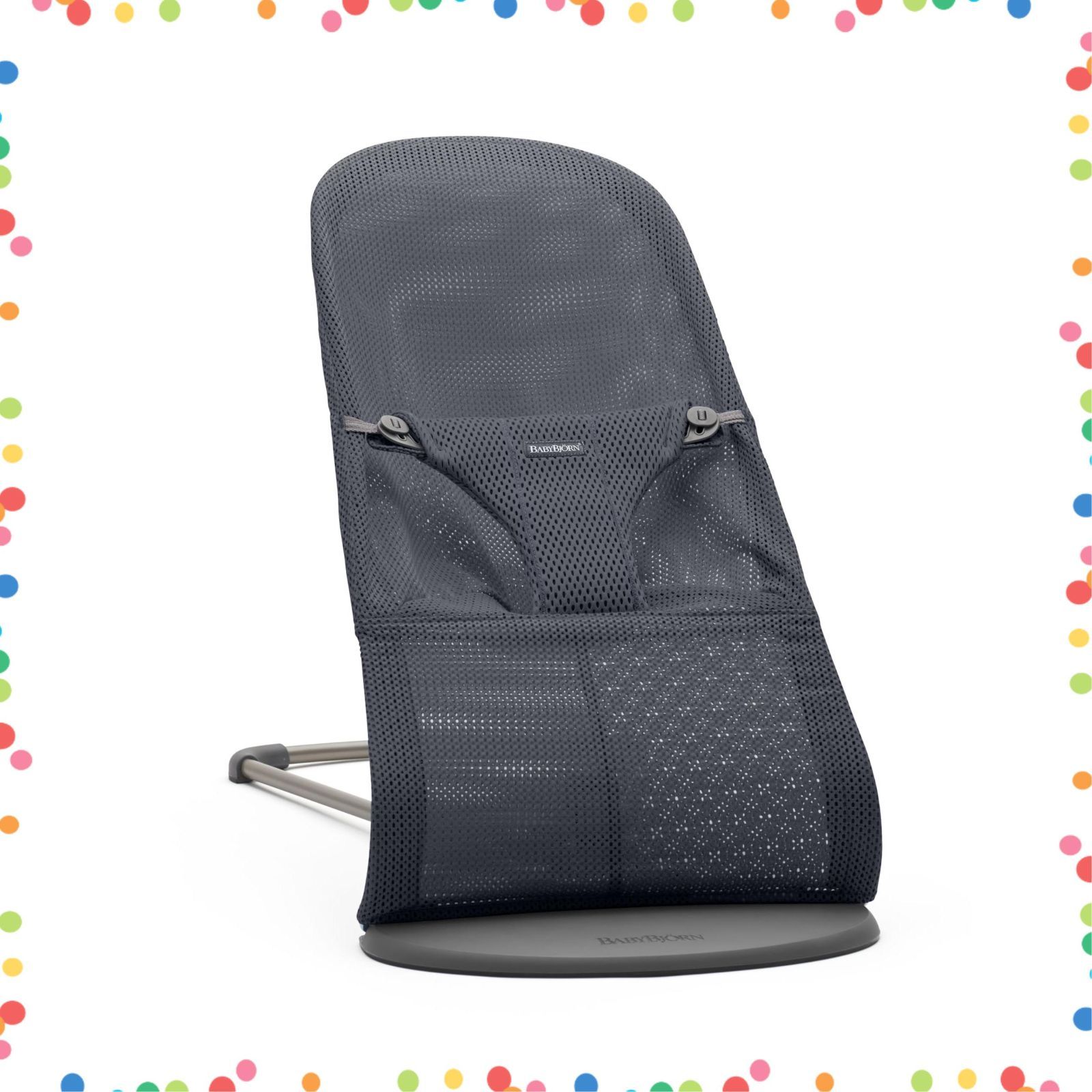 在庫 日本 付 バウンサーBliss Air アンスラサイト 1か月から ベビービョルン x 1