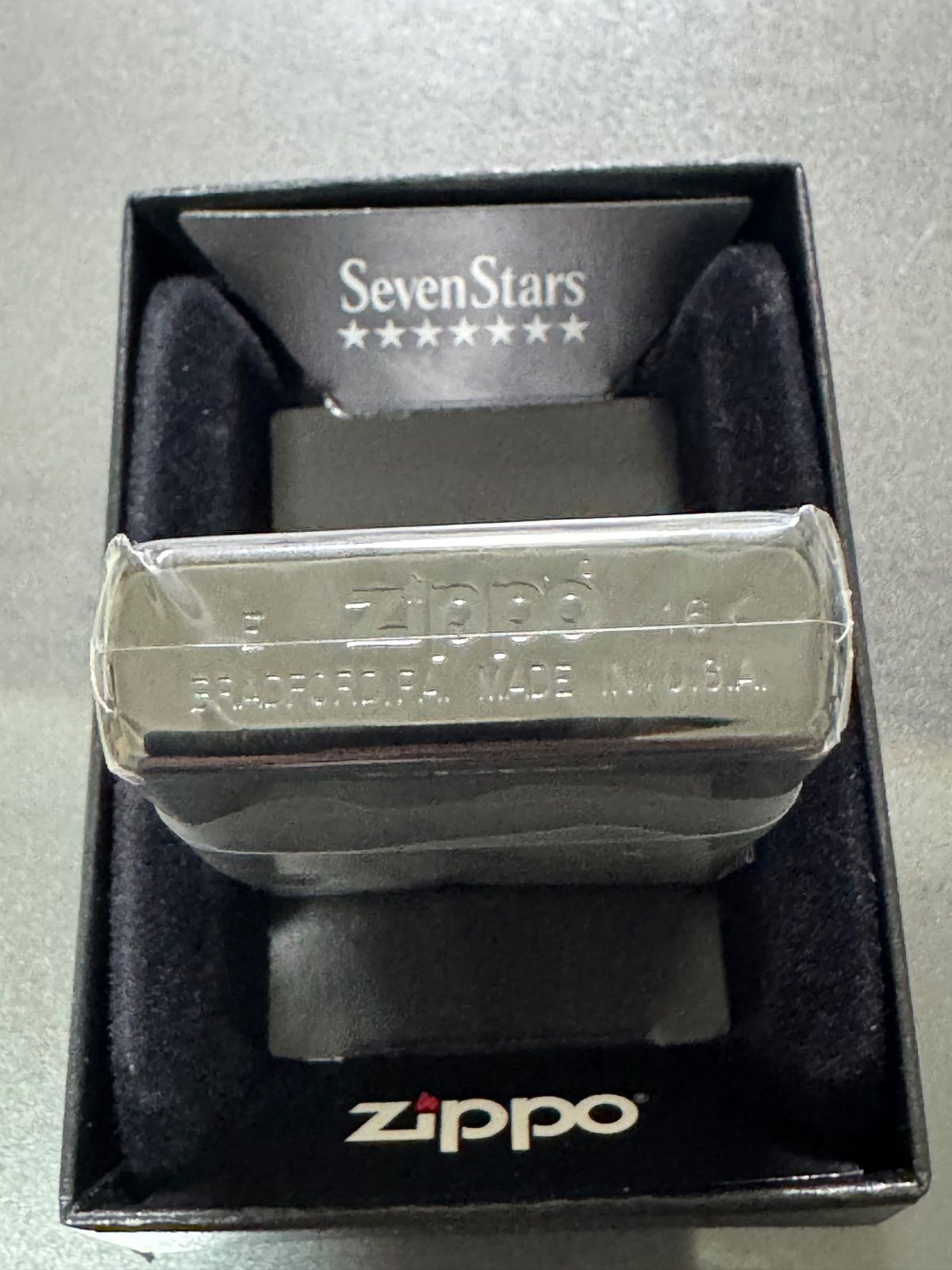 zippo Seven Stars BLACK 限定品 セブンスター ブラック 2016年製 七連