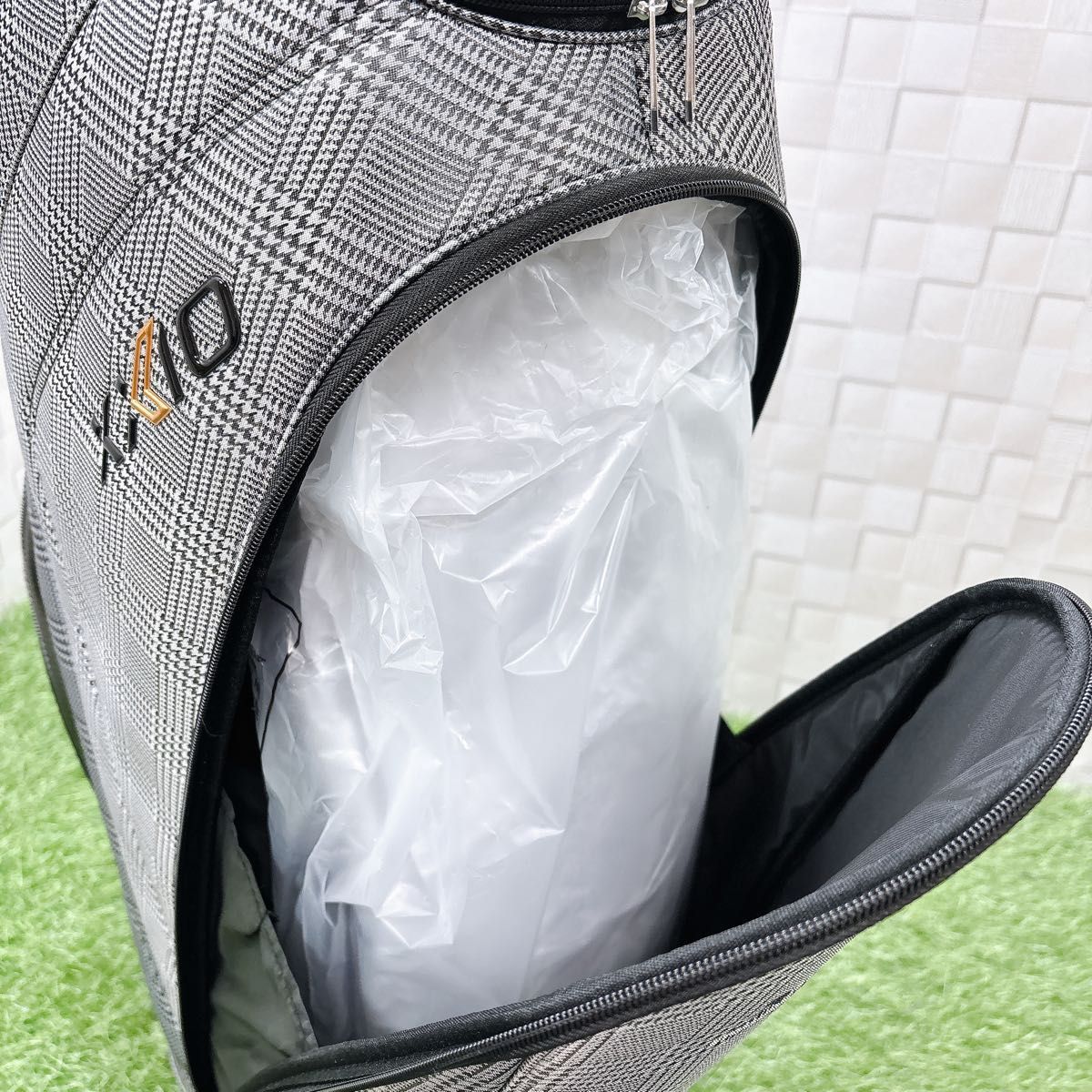 未使用 ゼクシオ XXIO キャディバッグ カートタイプ 47インチ 9.5型 未